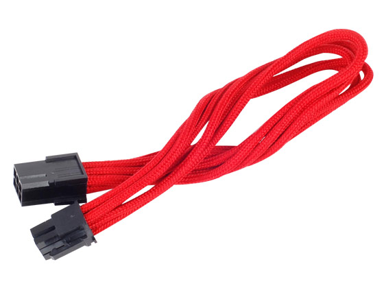 Silverstone PP07-IDE6R PCIE 6 pin to PCIE 6pin 250mm - Red (SST-PP07-IDE6R)