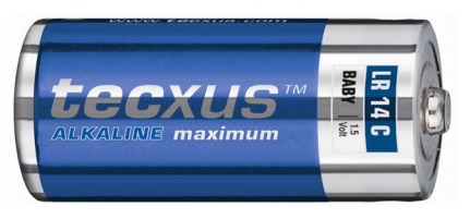 Tecxus Alkaline Maximum LR14C Battery 2pk (LR14C2PK)