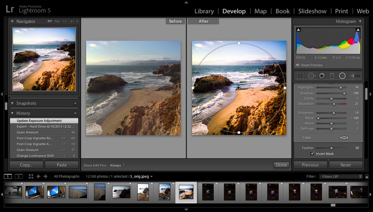 ADOBE Lightroom 5 Multiple Platforms Upgrade 1 USER (65215296)